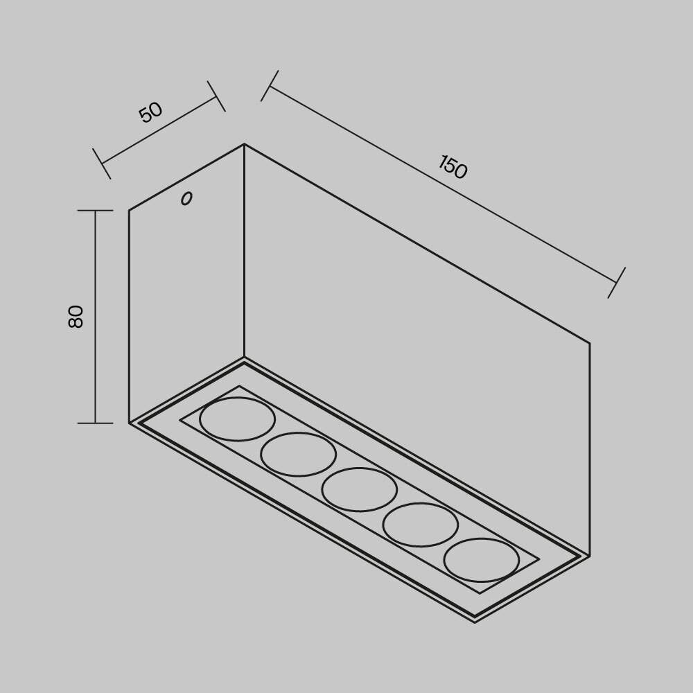 Потолочный светильник Outdoor O309CL-L10GF3K