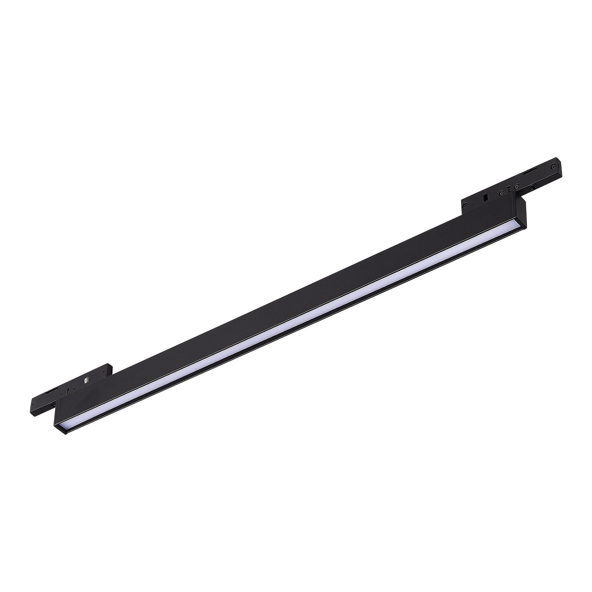 ST665.446.08 Магнитный трековый светильник Черный LED 1*8W 4000K 250Lm Ra>80 100° IP20 L300xW10xH18 СУПЕР5