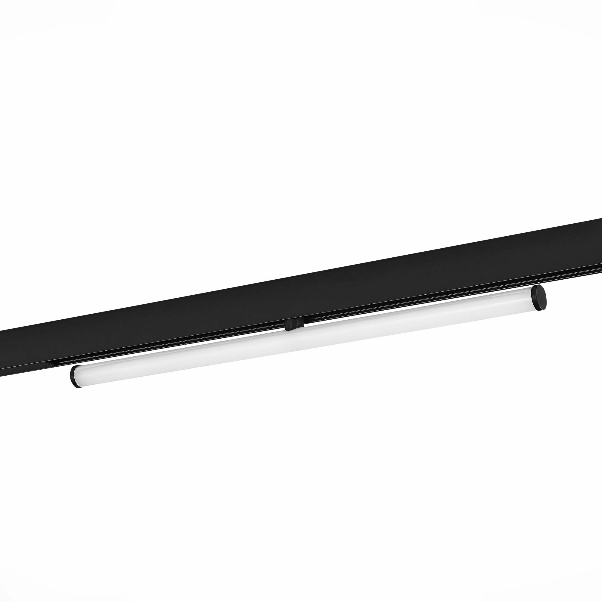 ST803.436.10 Магнитный трековый светильник Черный LED 1*10W 3000K 1 200Lm Ra>90 120° IP20 L604xW28xH СКАЙЛАЙН 48V