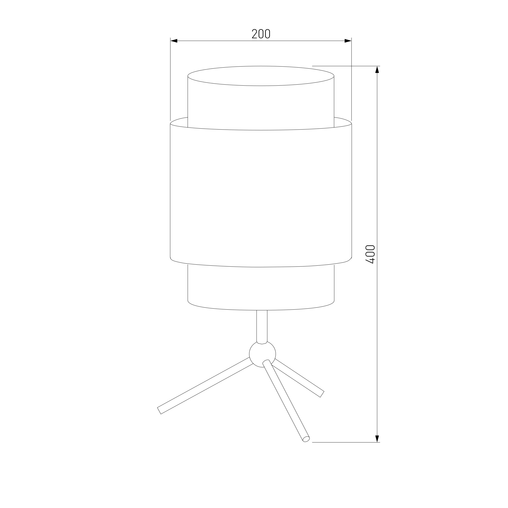 Настольный светильник TK Lighting 5567 Boho Black