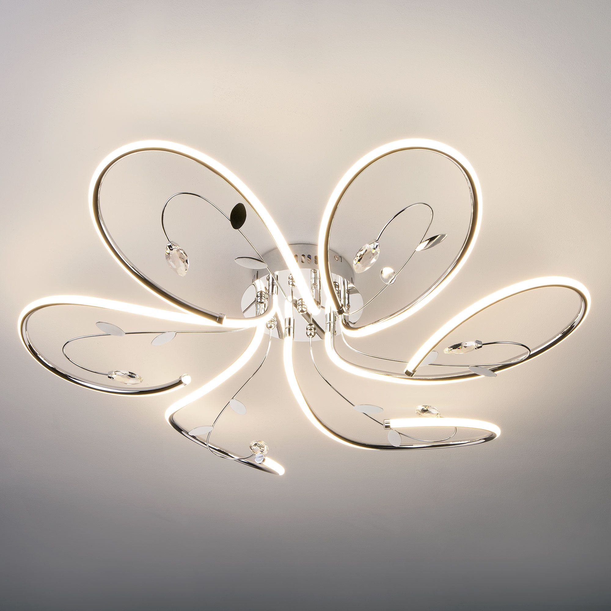 Потолочный светильник Eurosvet 90082/6 хром