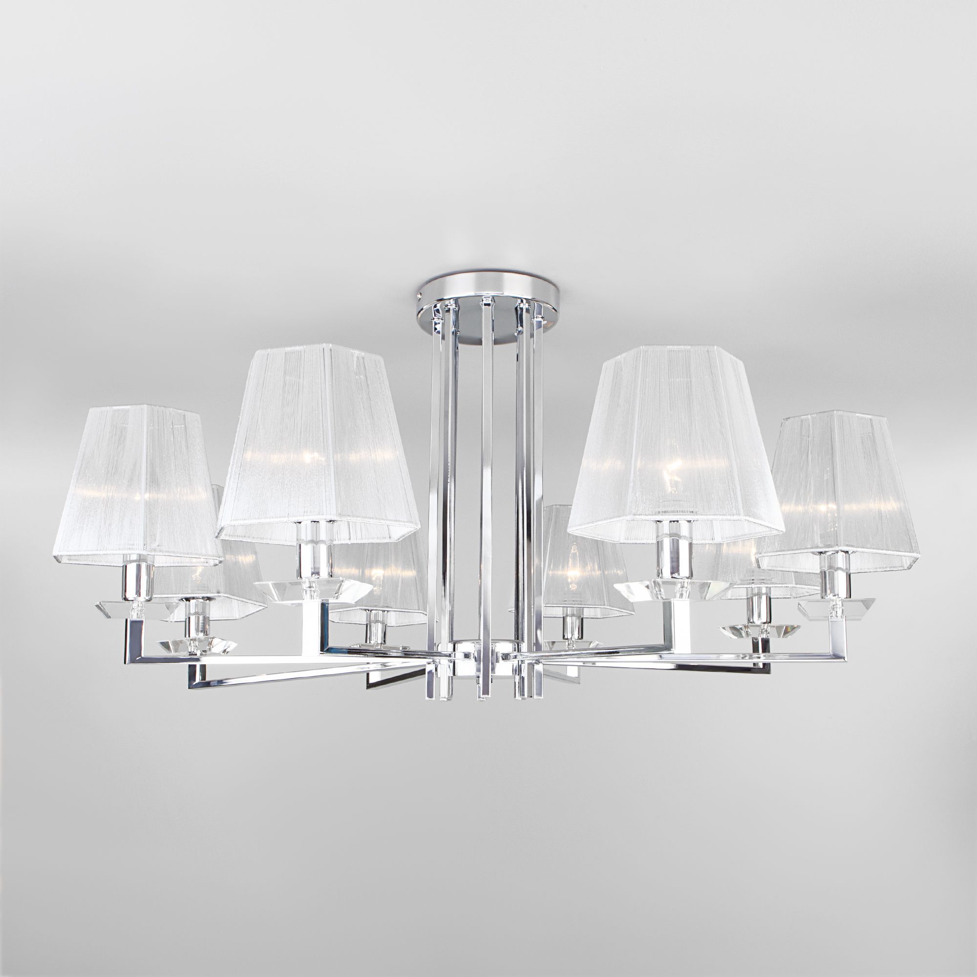 Потолочный светильник Eurosvet 60125/8 хром