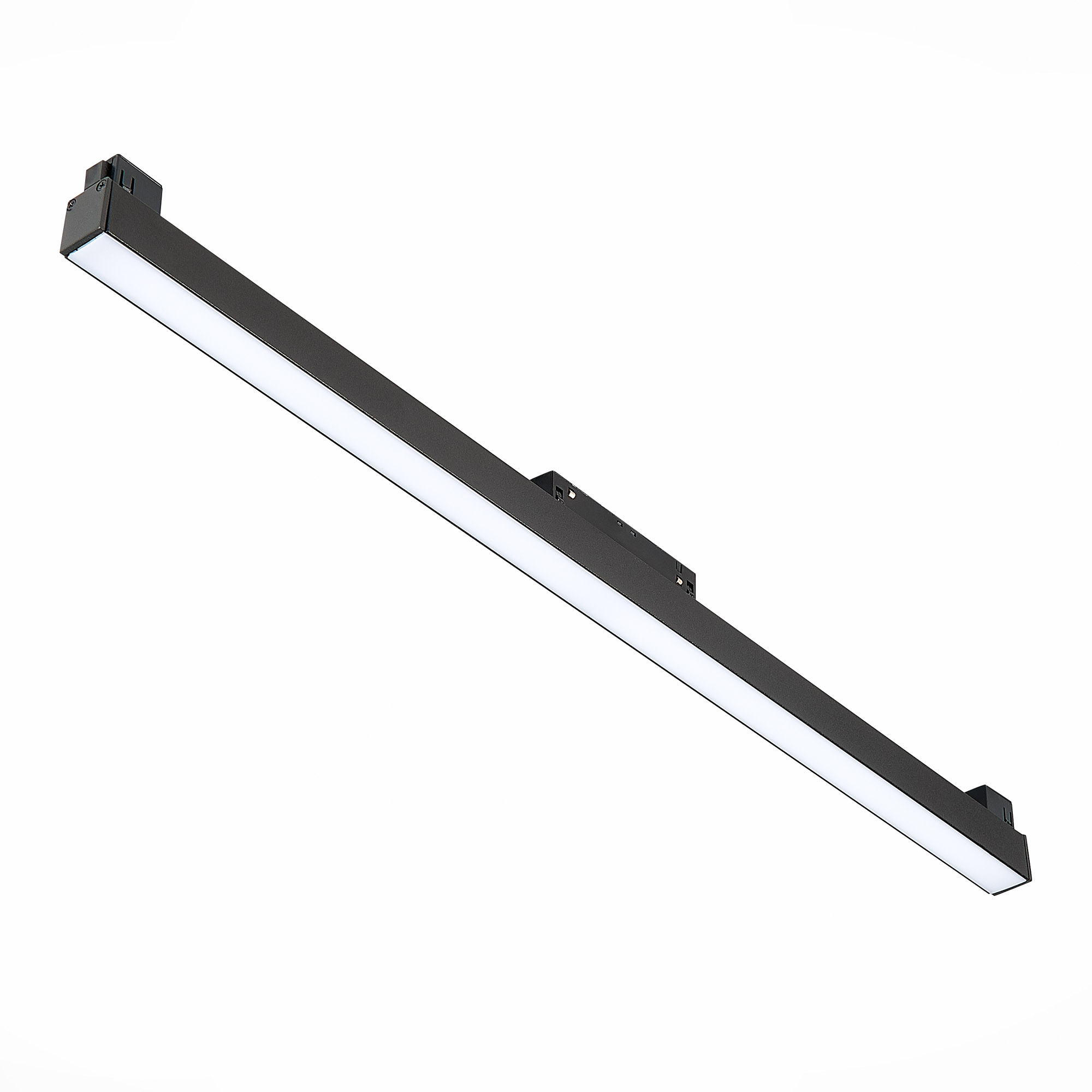 ST360.436.15 Магнитный трековый светильник Черный LED 1*15W 3000K 975Lm Ra>90 120 IP20 L606xW22xH44 СКАЙЛАЙН 48V