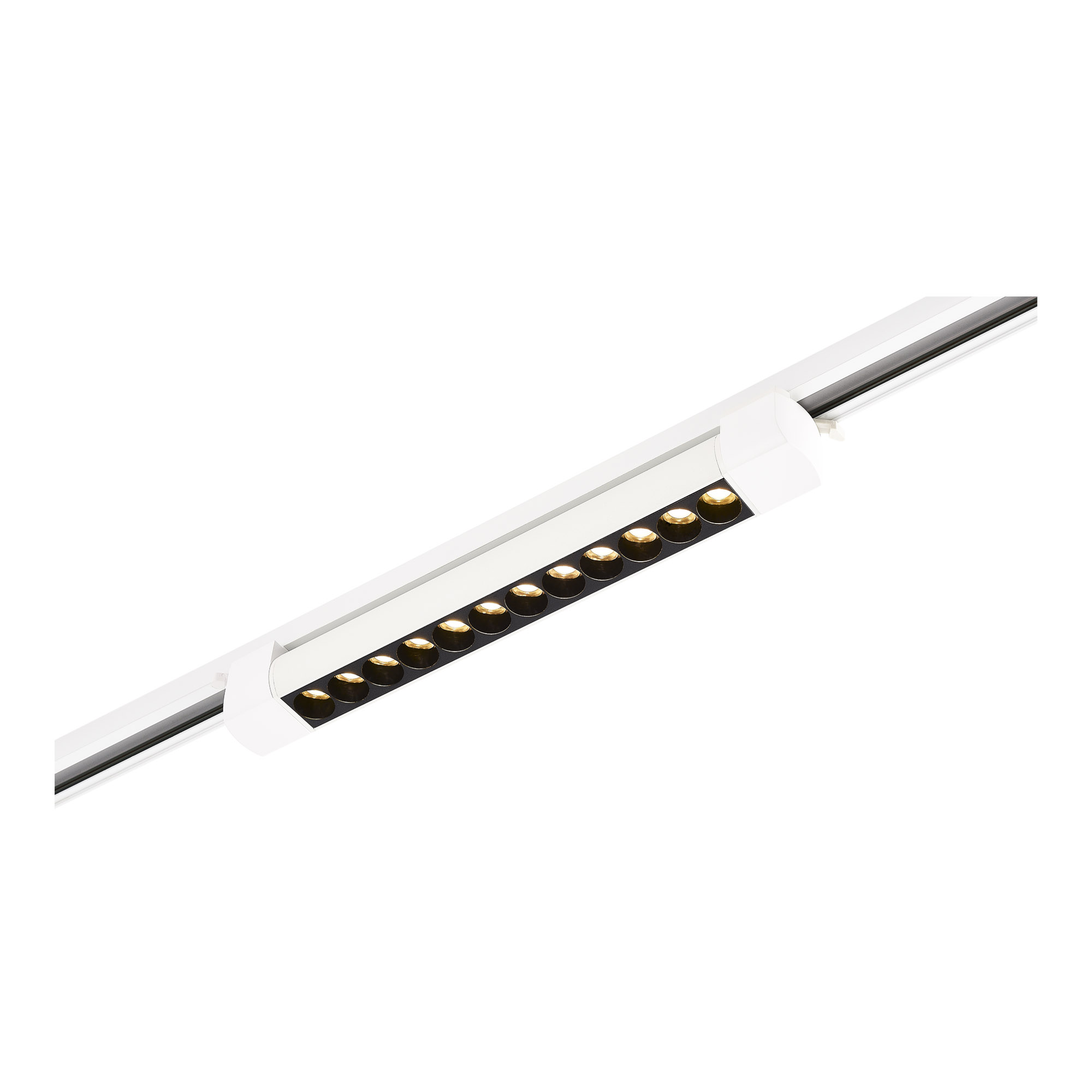 ST367.536.10 Св-к трек. Белый LED 1*10W 3000K 875Lm Ra90 24 IP20 L387xW49xH54 170-240VV BASE
