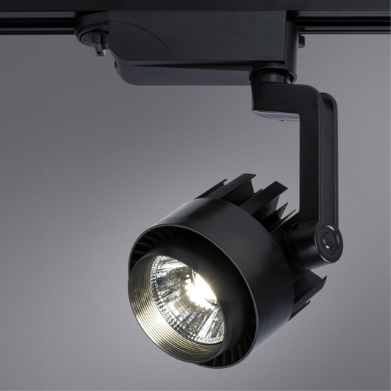 Трековый светильник Arte lamp A1620PL-1BK