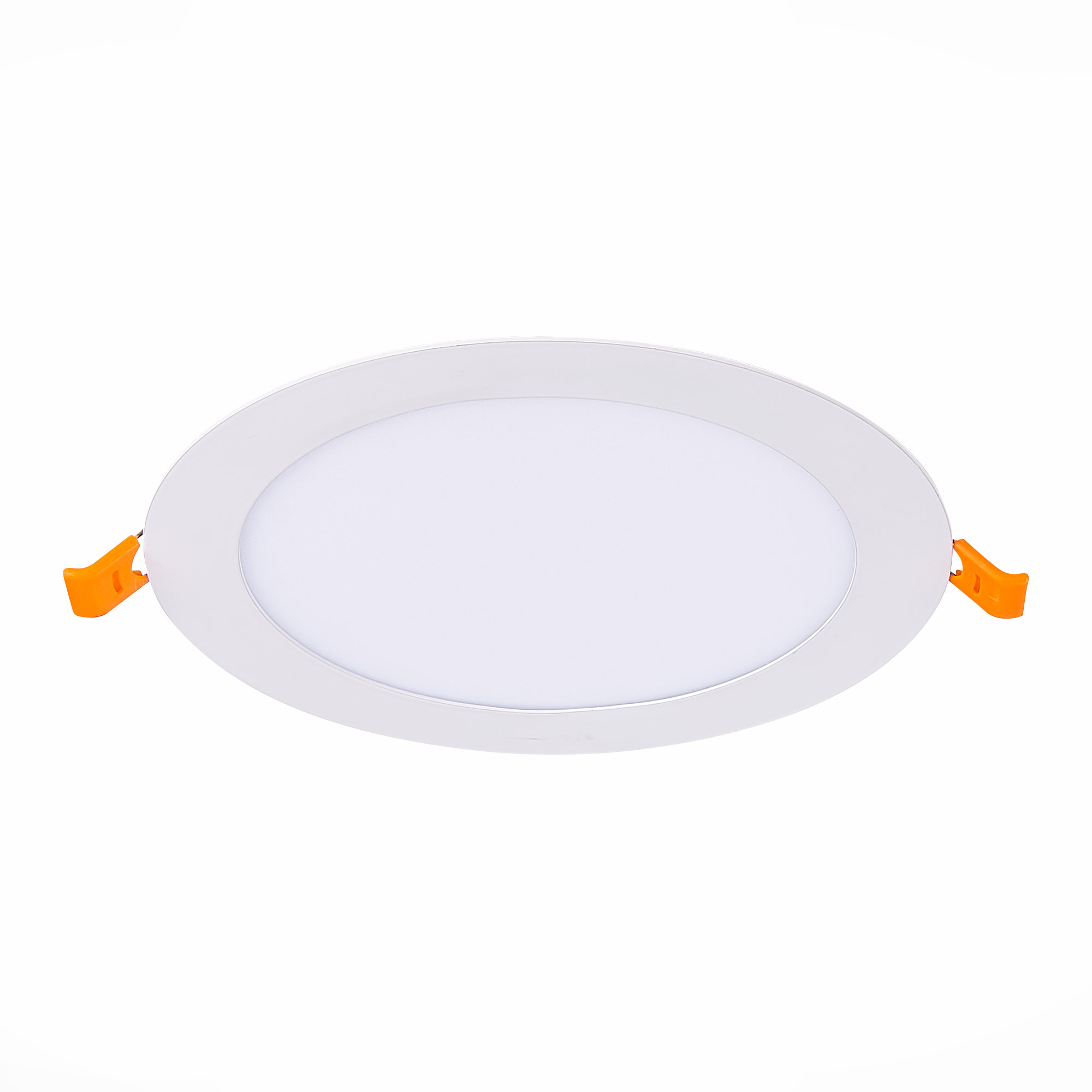 ST209.538.12 Св-к встр. Белый LED 1*12W 3000K 816Lm Ra80 110° IP20 D167xH18 90-265V Встраиваемые светильники