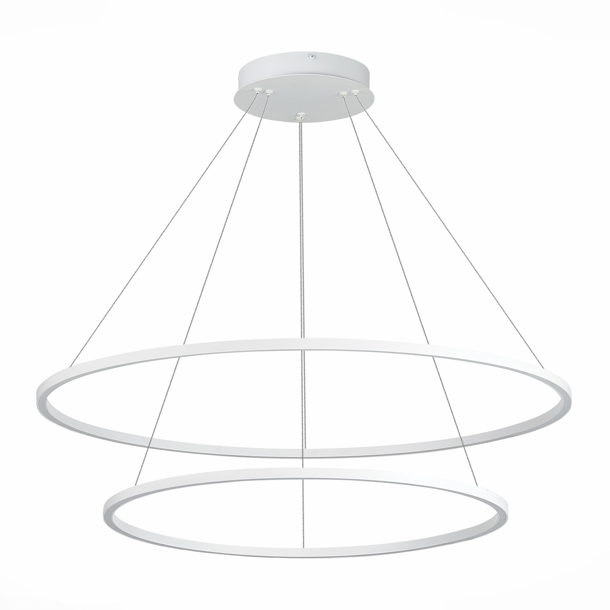 ST605.503.91 Cветильник подвесной SMART ST-Luce Белый/Белый LED 1*91W 2800-6500K AURA