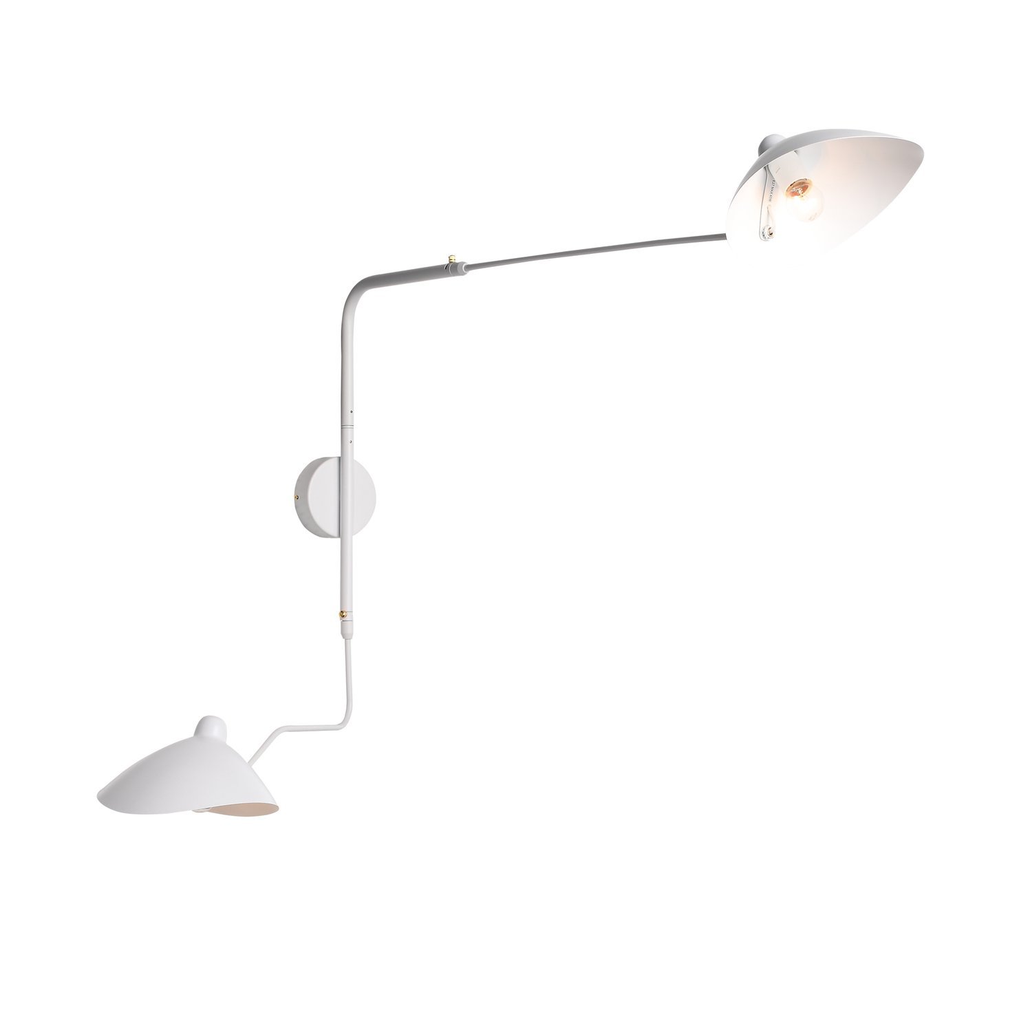 SL305.501.02 Светильник настенный ST-Luce Белый/Белый E27 2*60W СПРУЦЦО