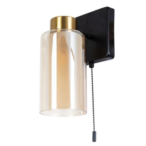 Бра Arte lamp A7027AP-1BK СВЕТИЛЬНИК НАСТЕННЫЙ