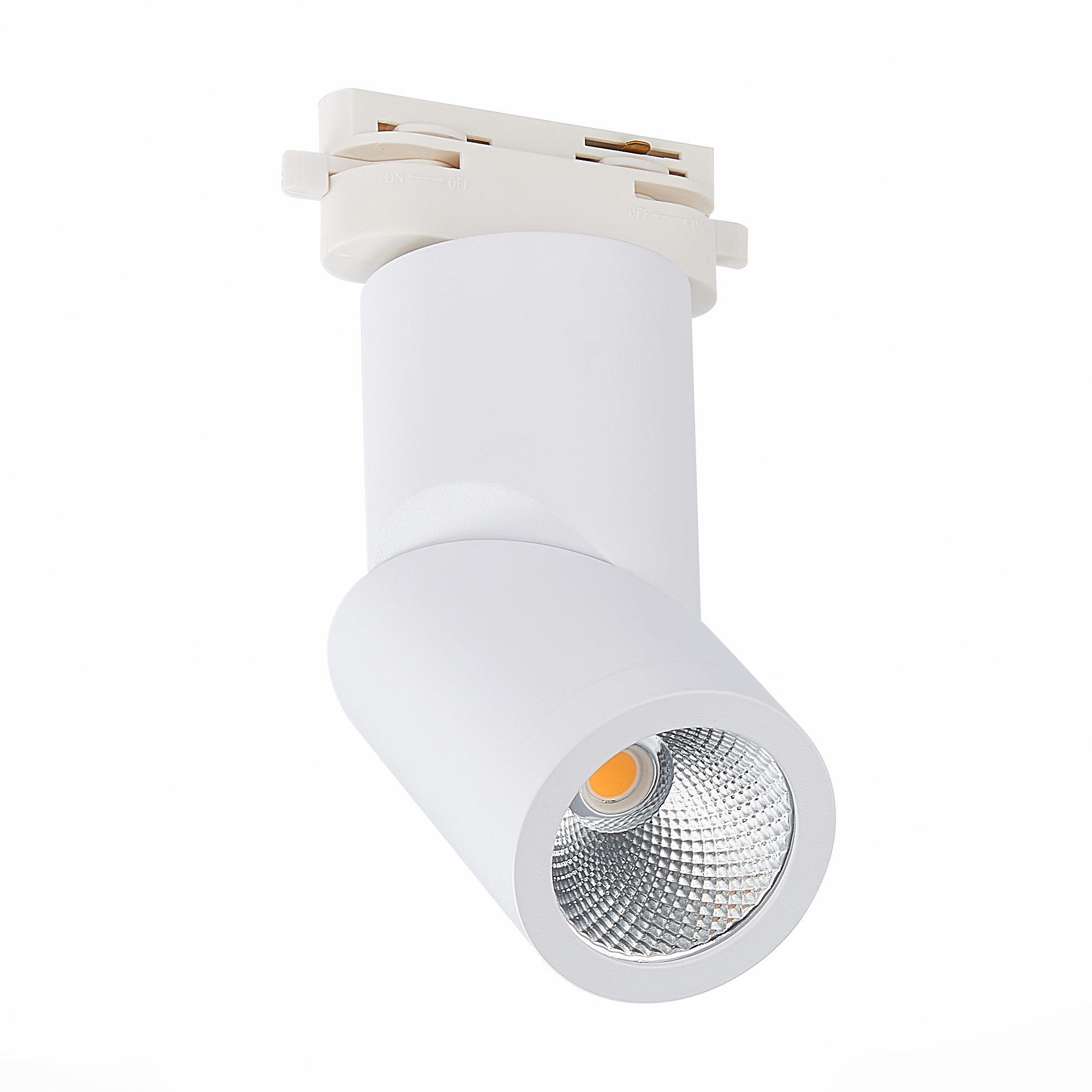 ST650.546.10 Св-к трек. Белый LED 1*10W 4000K 800Lm Ra>90 38° IP20 D60xH190 165-265V БЭЙС