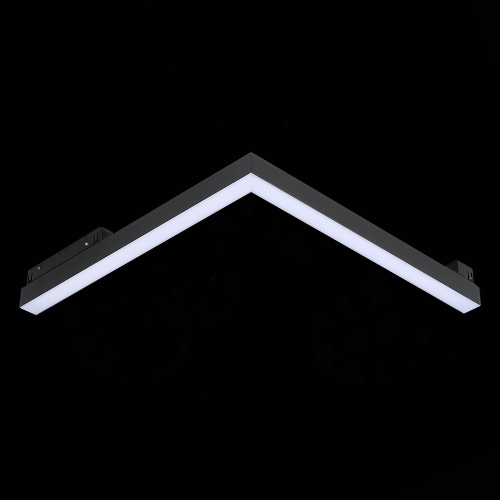 ST800.436.15 Магнитный трековый светильник Черный LED 1*15W 3000K 950Lm Ra&gt;90 120° IP20 L305xW305xH2 SKYLINE 48