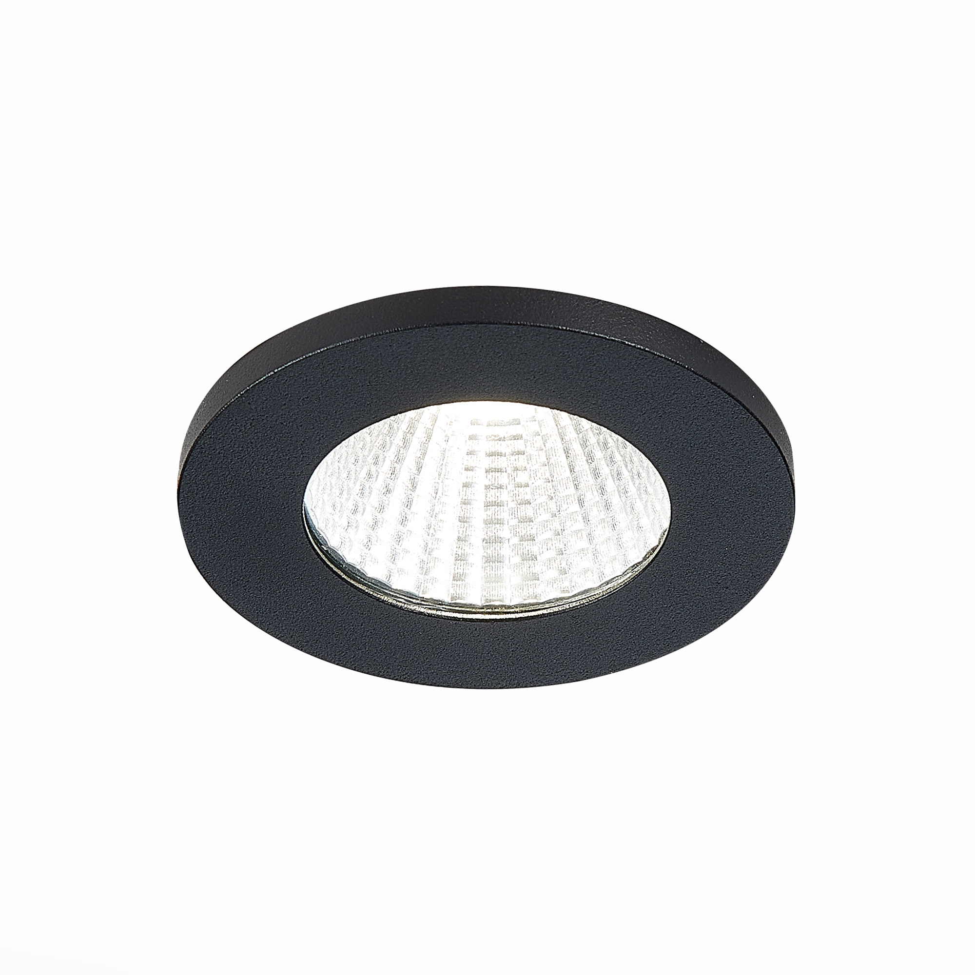 ST704.448.10 Св-к встр. Черный LED 1*10W 4000K 900Lm Ra>90 38° IP20 D79xH62 170-240V Встраиваемые светильники