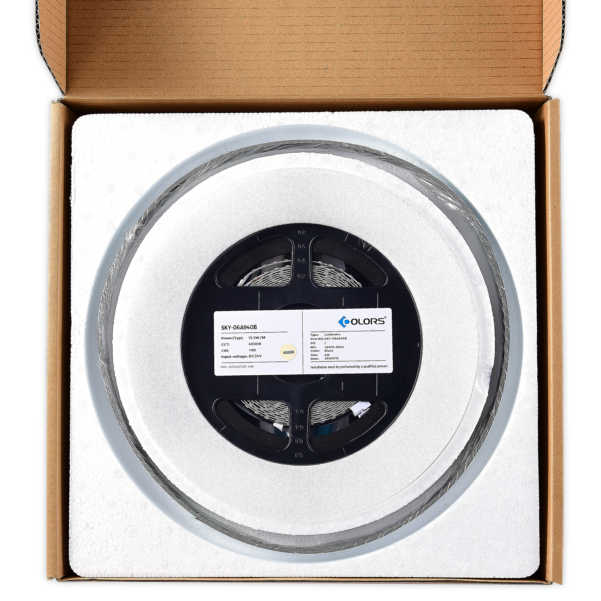 ST961.437.09 Тросовая световая система ST-Luce Черный LED 1*8,7W 3000K РЭЙ