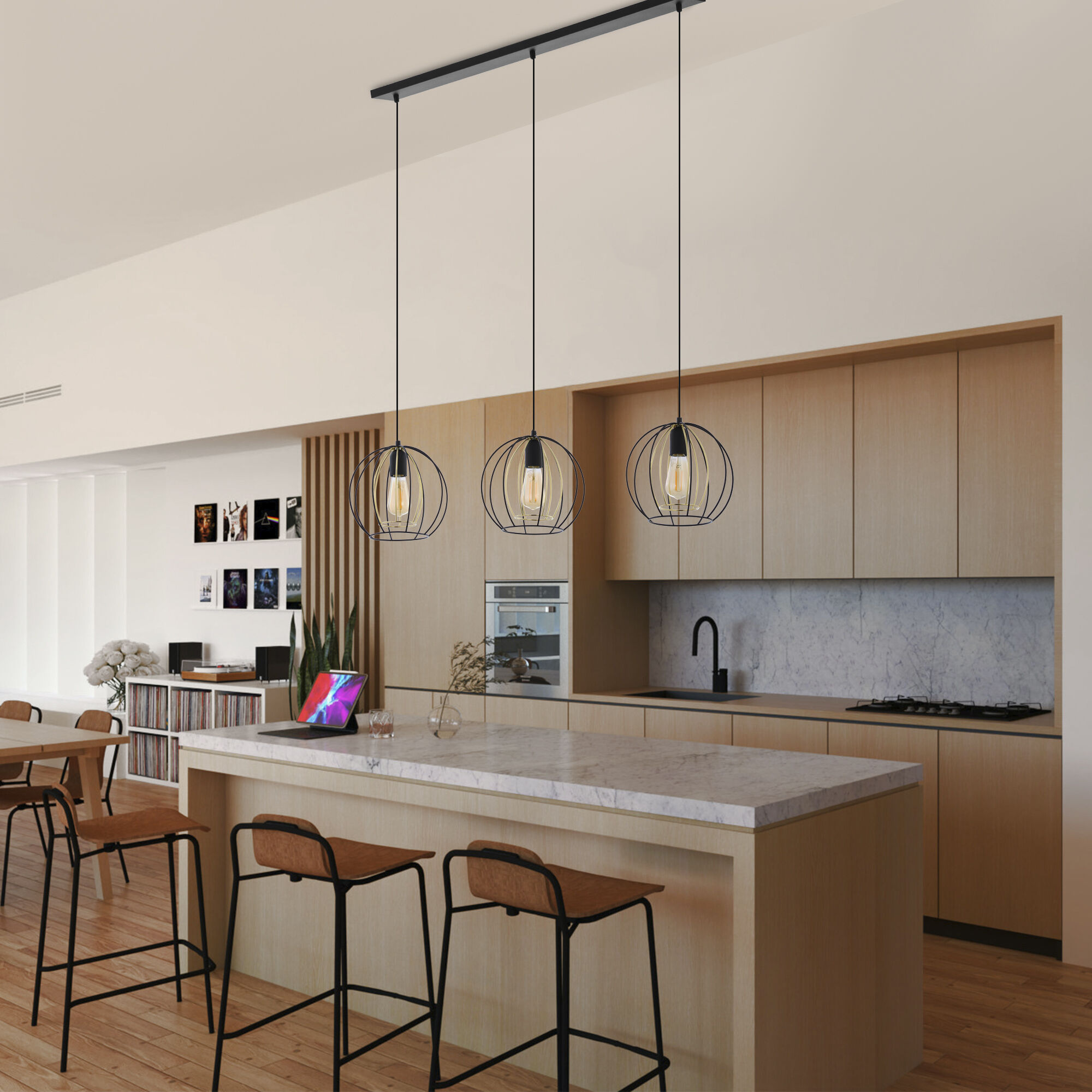 Подвесной светильник TK Lighting 6599 Jaula