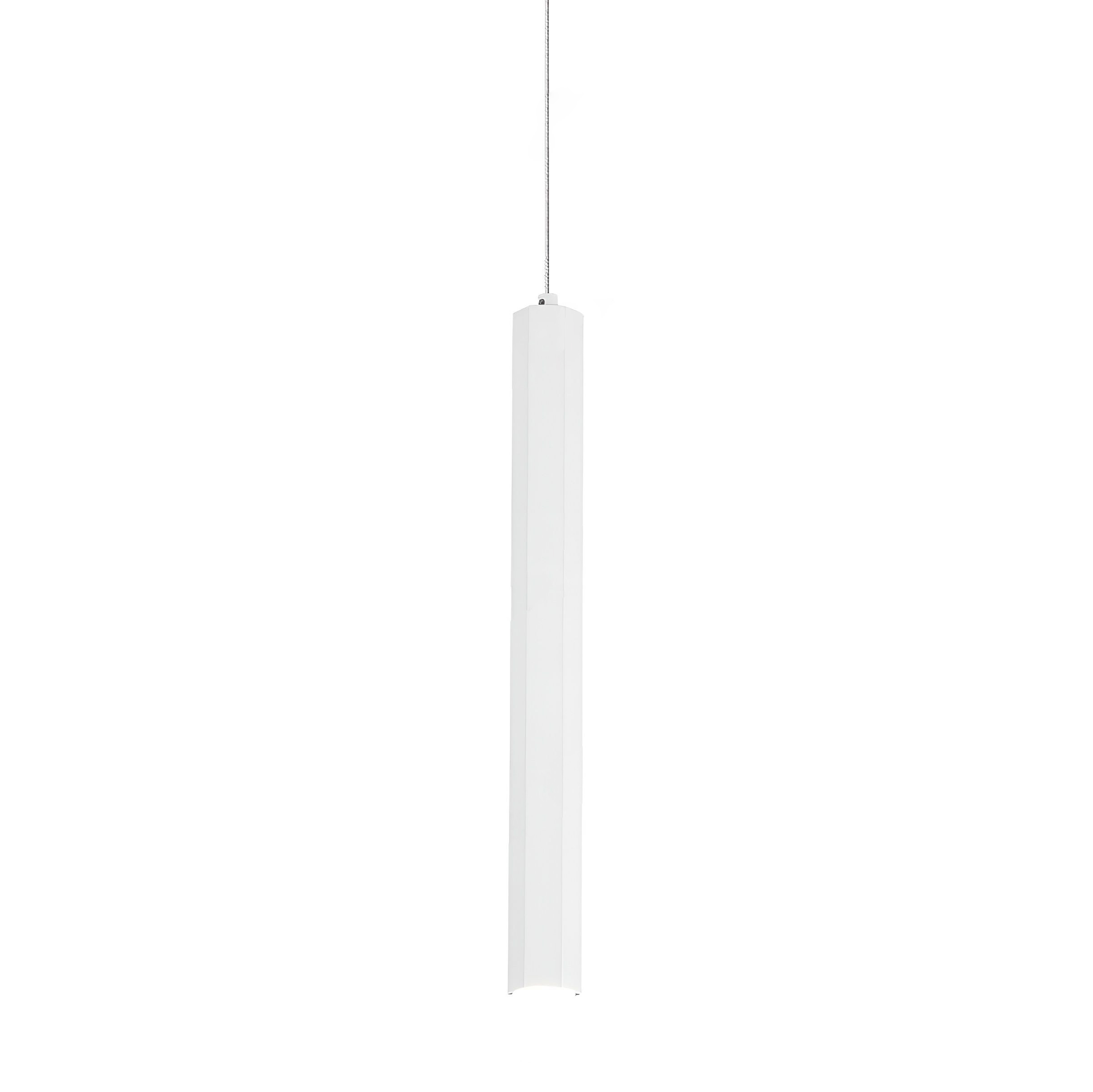 ST614.503.06 Светильник подвесной ST-Luce Белый/Белый LED 1*6W 4000K 330Lm 36° D32xH1900 Подвесные светильники