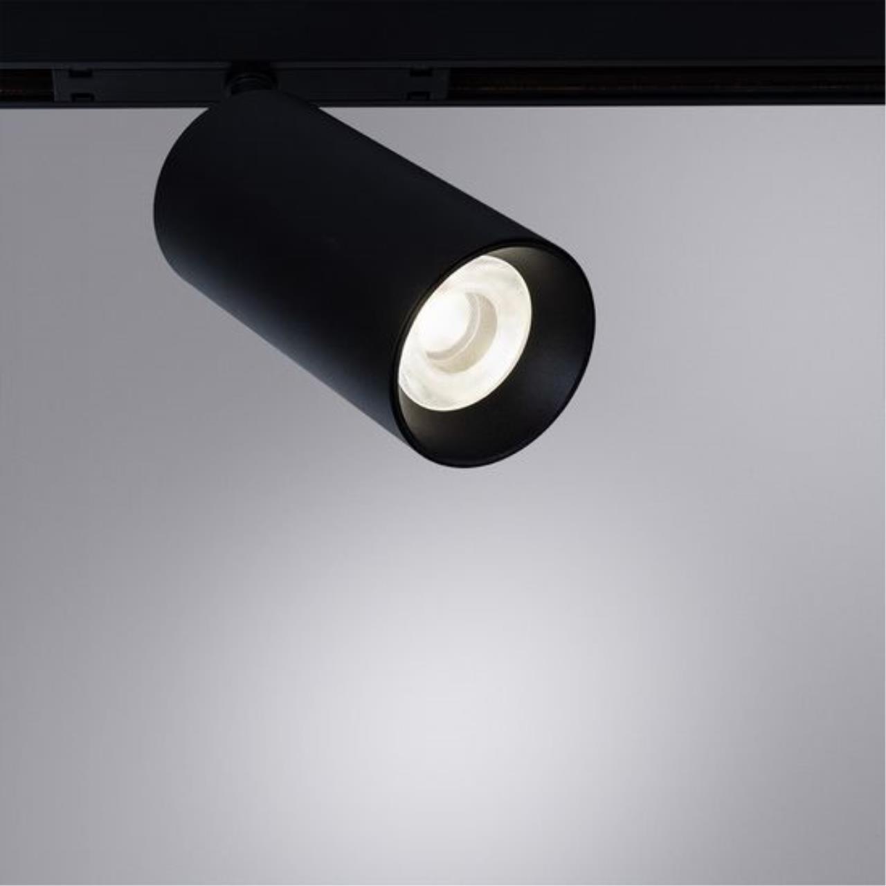 Магнитный трековый светильник Arte lamp A7261PL-1BK