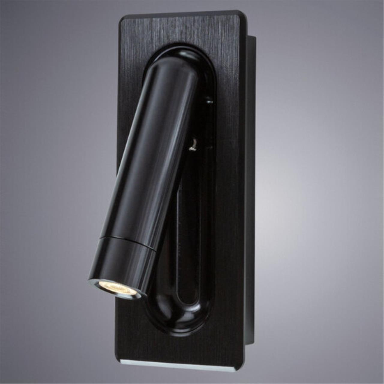 Бра Arte lamp A8236AP-1BK СВЕТИЛЬНИК НАСТЕННЫЙ