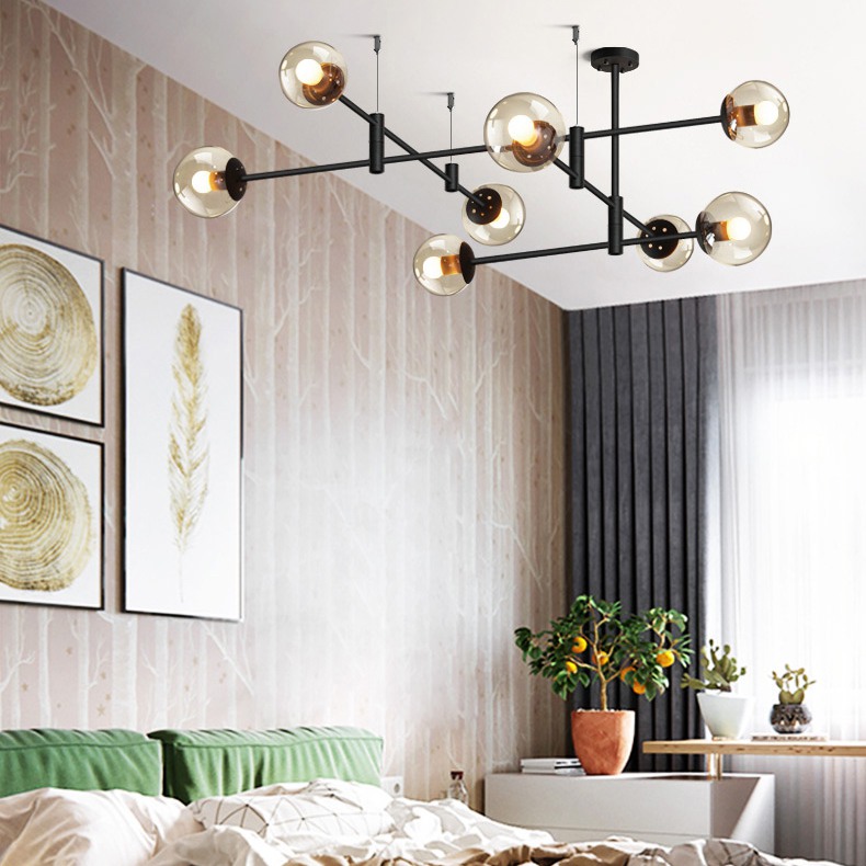 Люстра на штанге GAP золото 140725-26