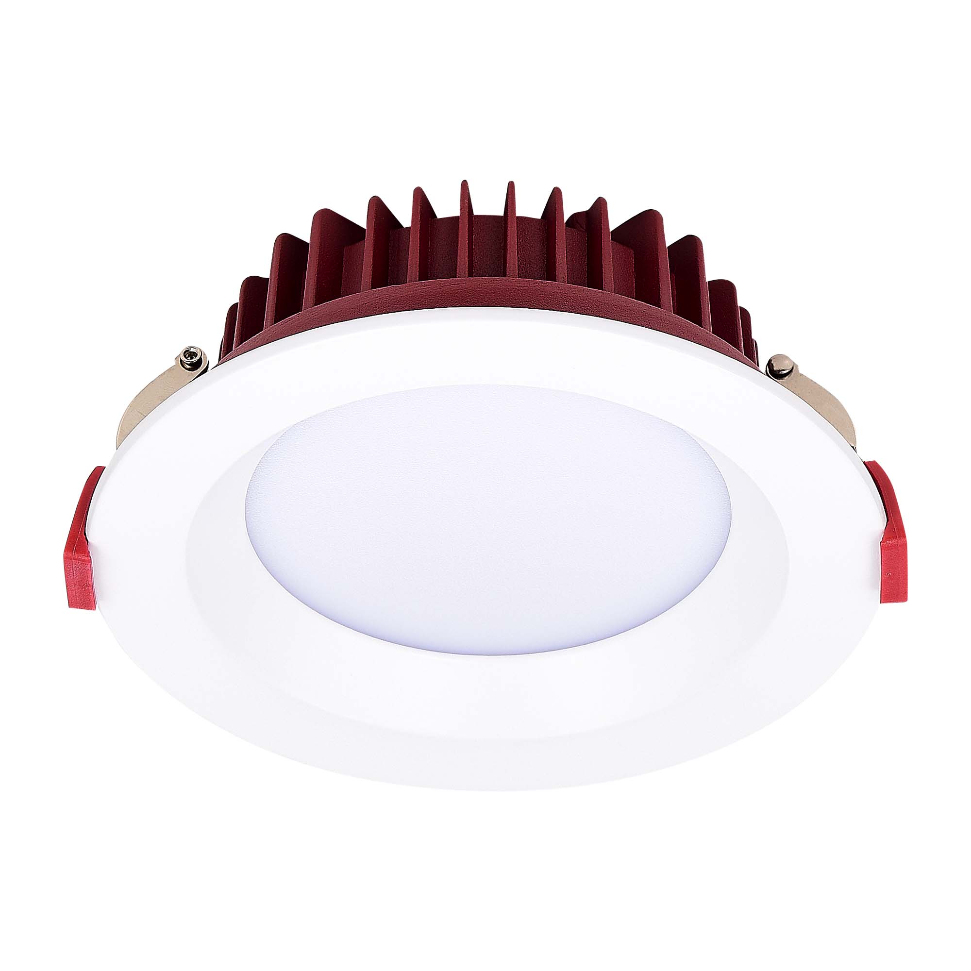 ST752.538.18 Св-к встр. Белый LED 1*18W 3000K 1 440Lm Ra80 100° IP44 D140xH52 100-240V Встраиваемые светильники