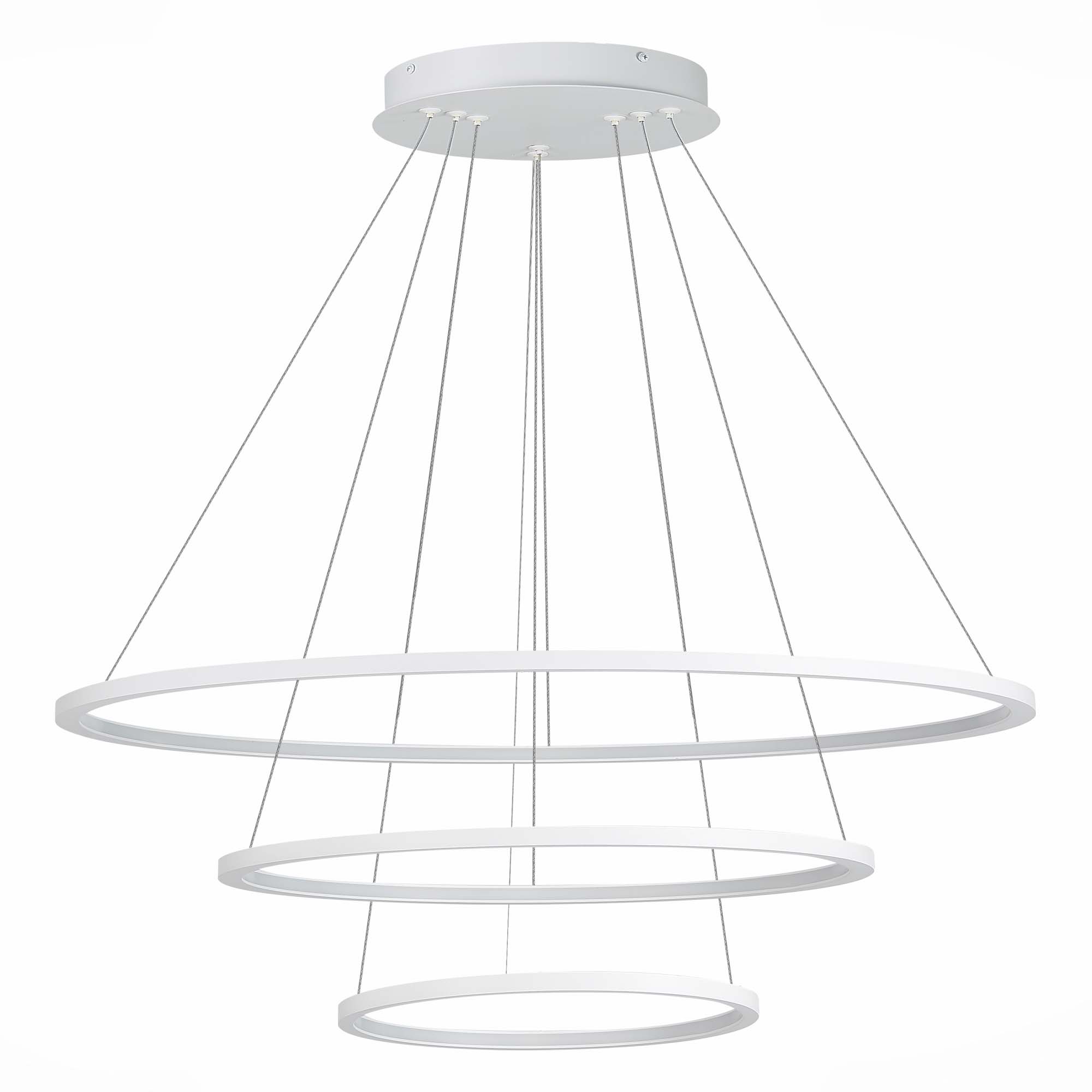 ST603.543.114 Светильник подвесной ST-Luce Белый/Белый LED 1*114W 4000K Подвесные светильники