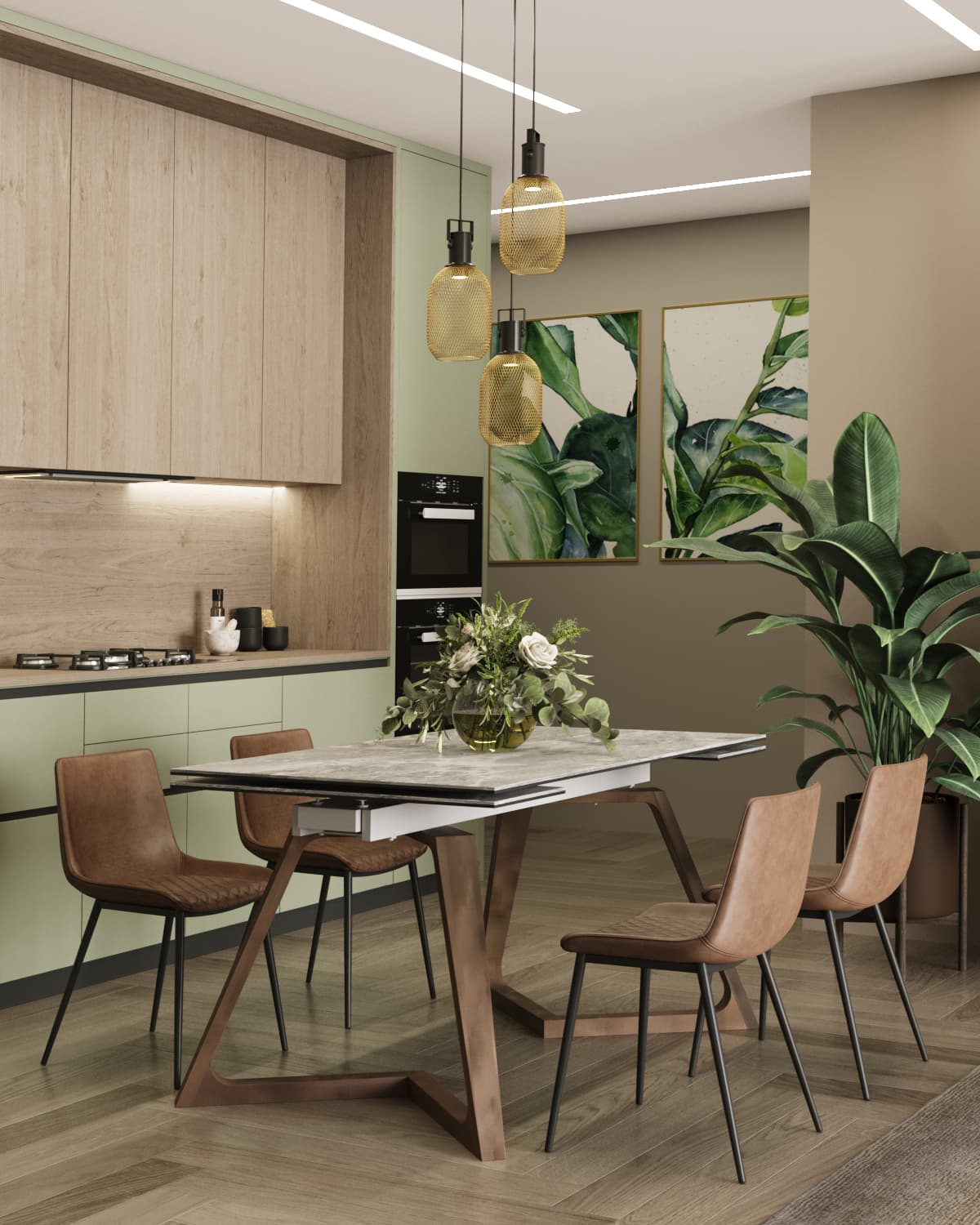 Подвесной светильник Moderli V2802-3P Alina