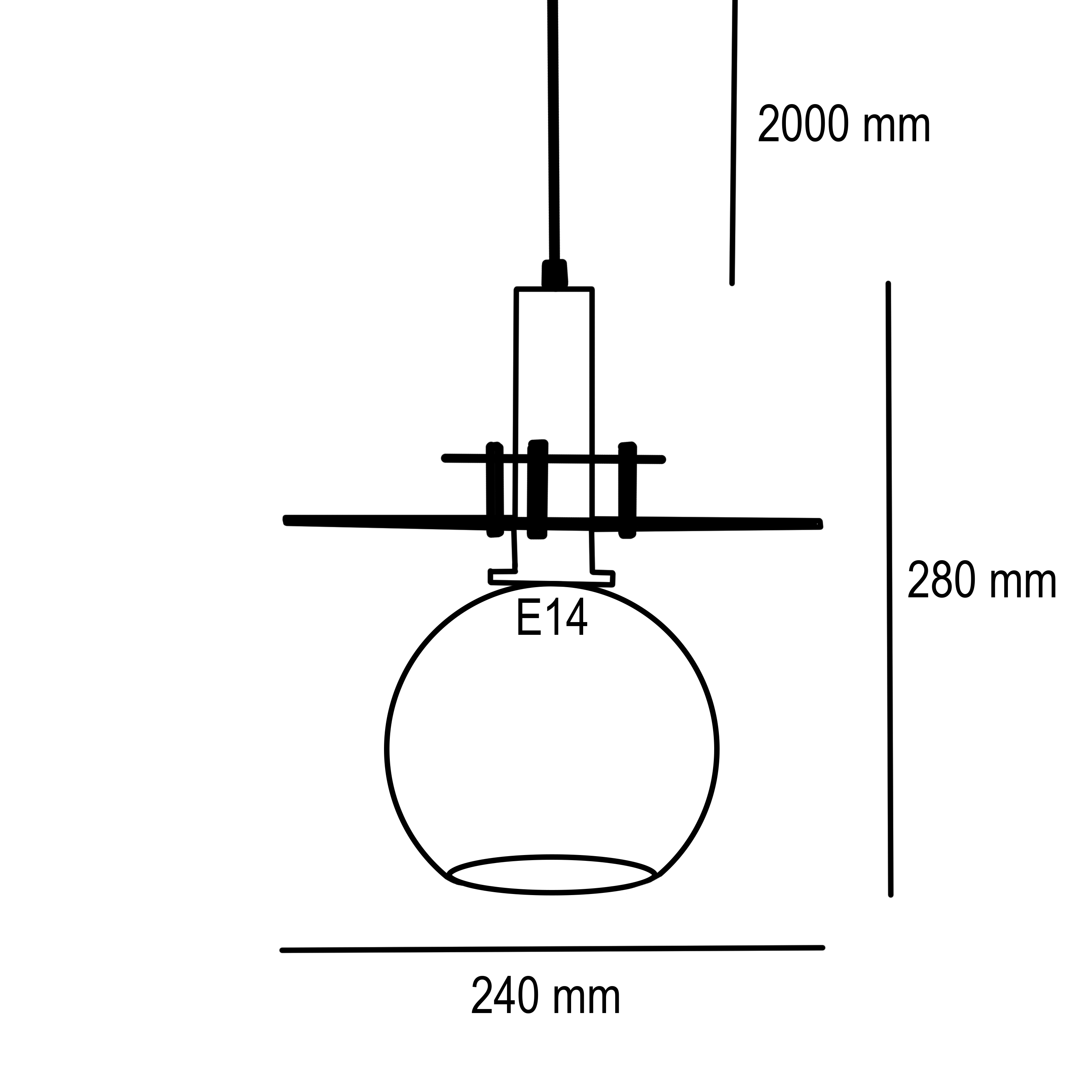 Подвесной светильник MODUS 140877-26