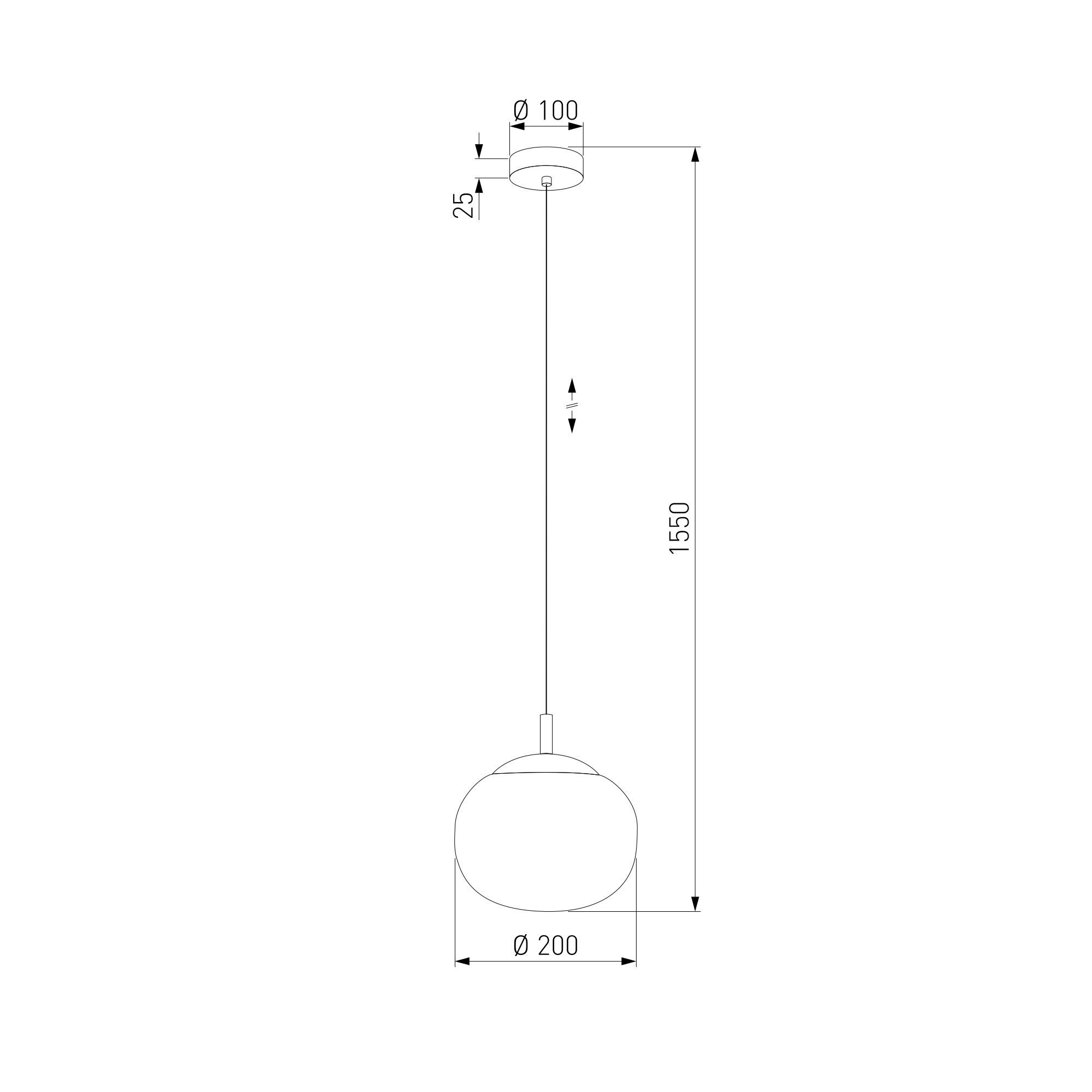 Подвесной светильник TK Lighting 5824 Vibe