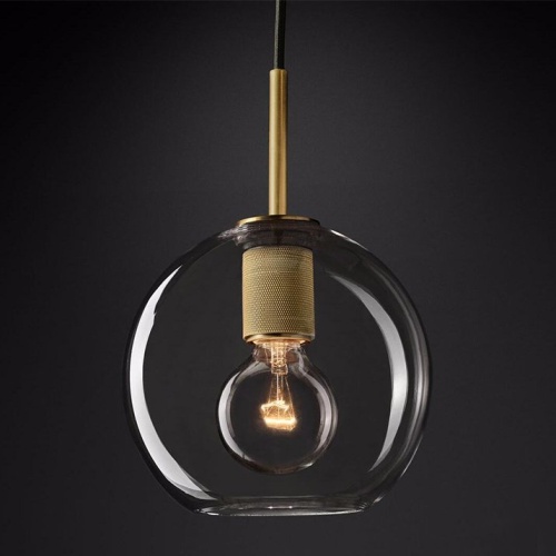 Подвесной Светильник Rh Utilitaire Globe Pendant Brass от Imperiumloft 123652-22
