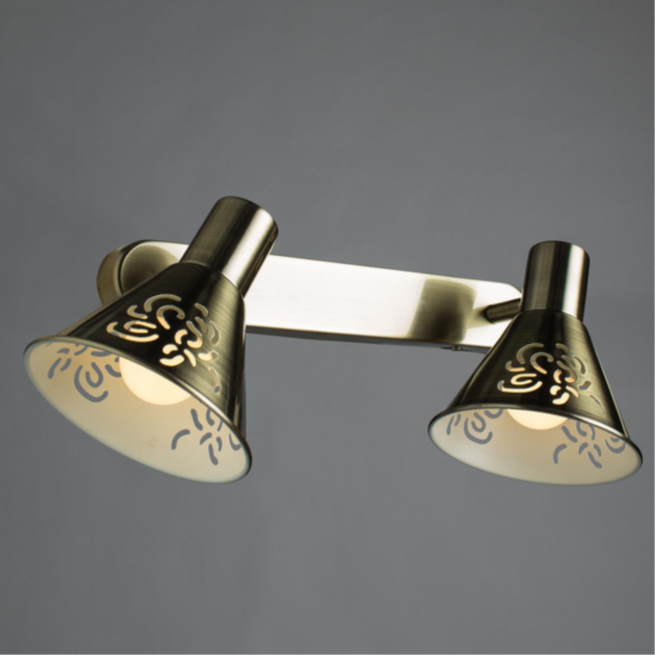 Arte lamp A5218AP-2AB СВЕТИЛЬНИК НАСТЕННЫЙ