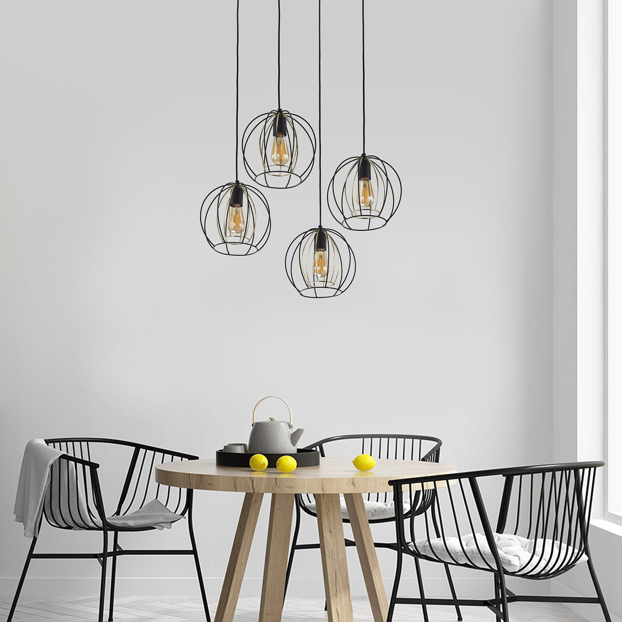 Подвесной светильник TK Lighting 6598 Jaula