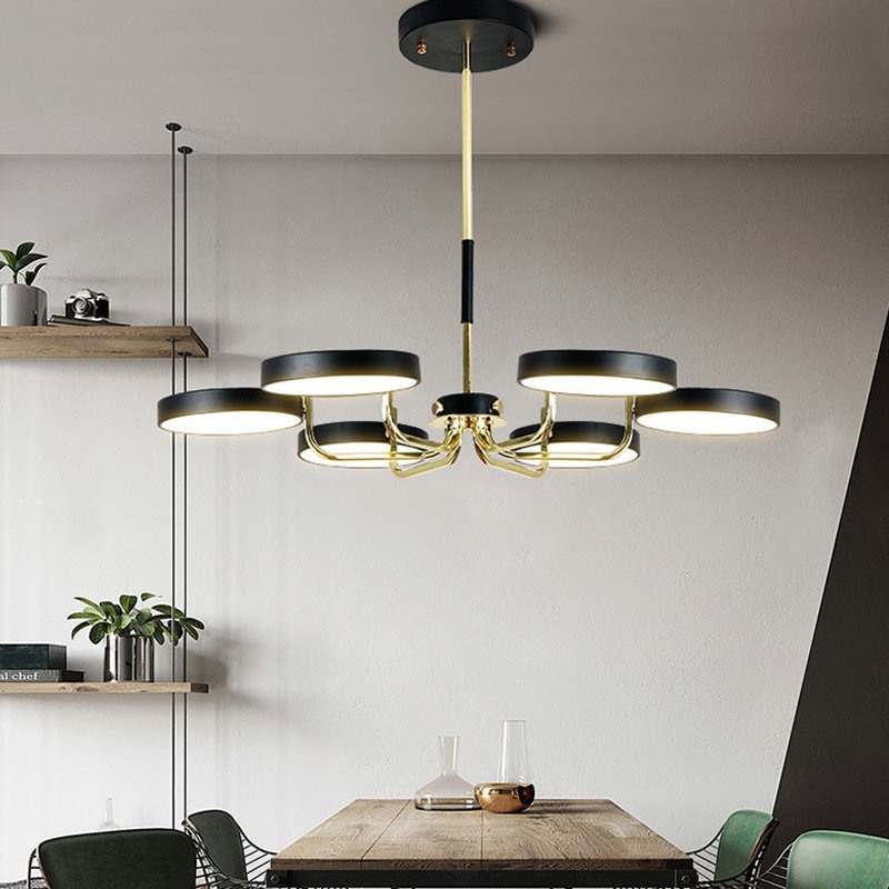 Люстра на штанге TAVIS D78 Gray 229001-26