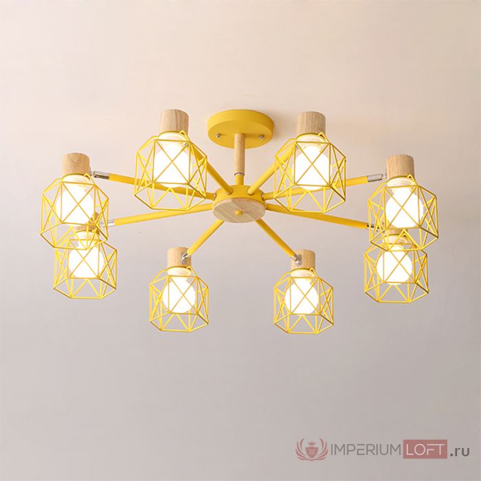 Потолочная Люстра Corf B3 Yellow 5 Lamps от Imperiumloft 189495-26