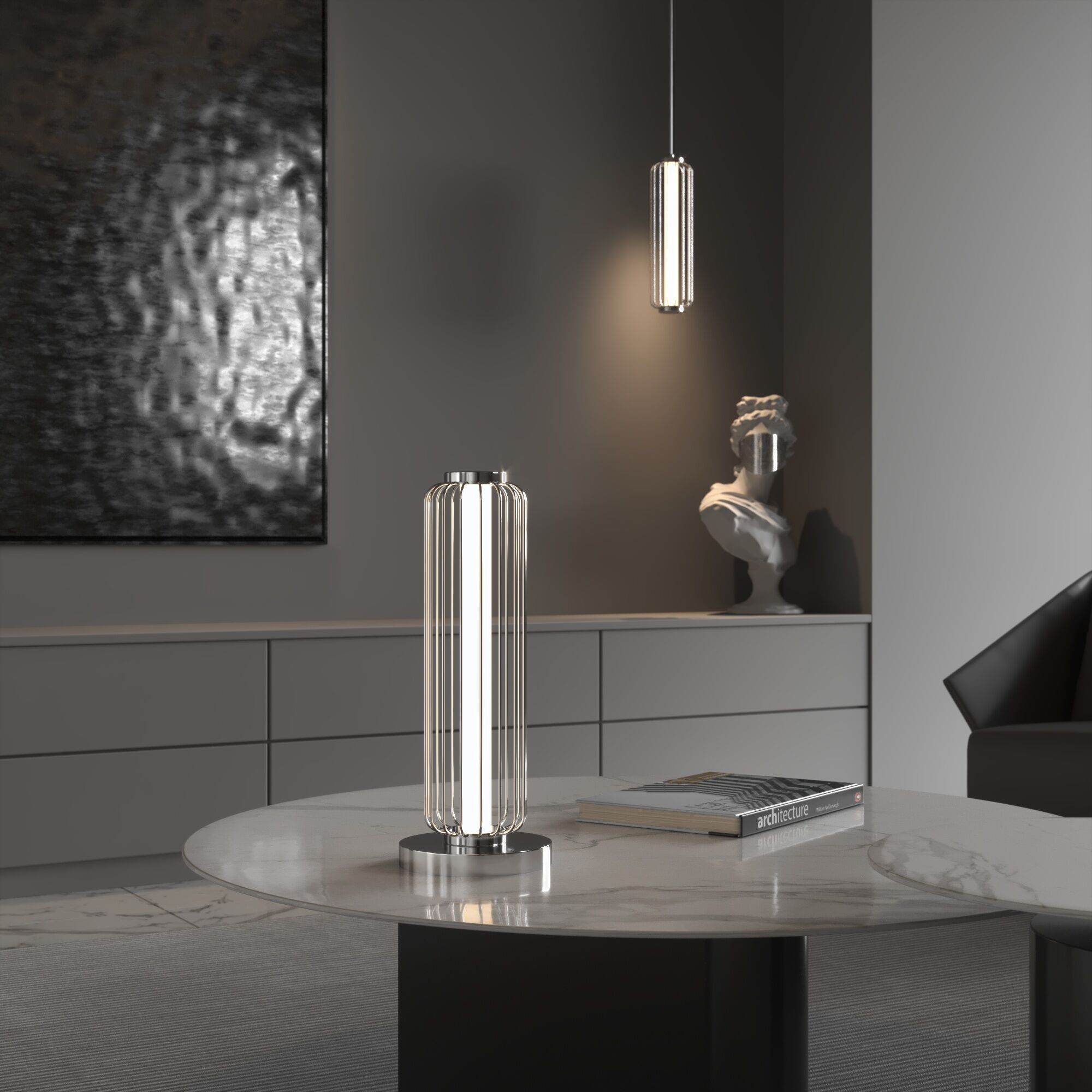 Подвесной светильник Eurosvet 304053 LED 1 хром