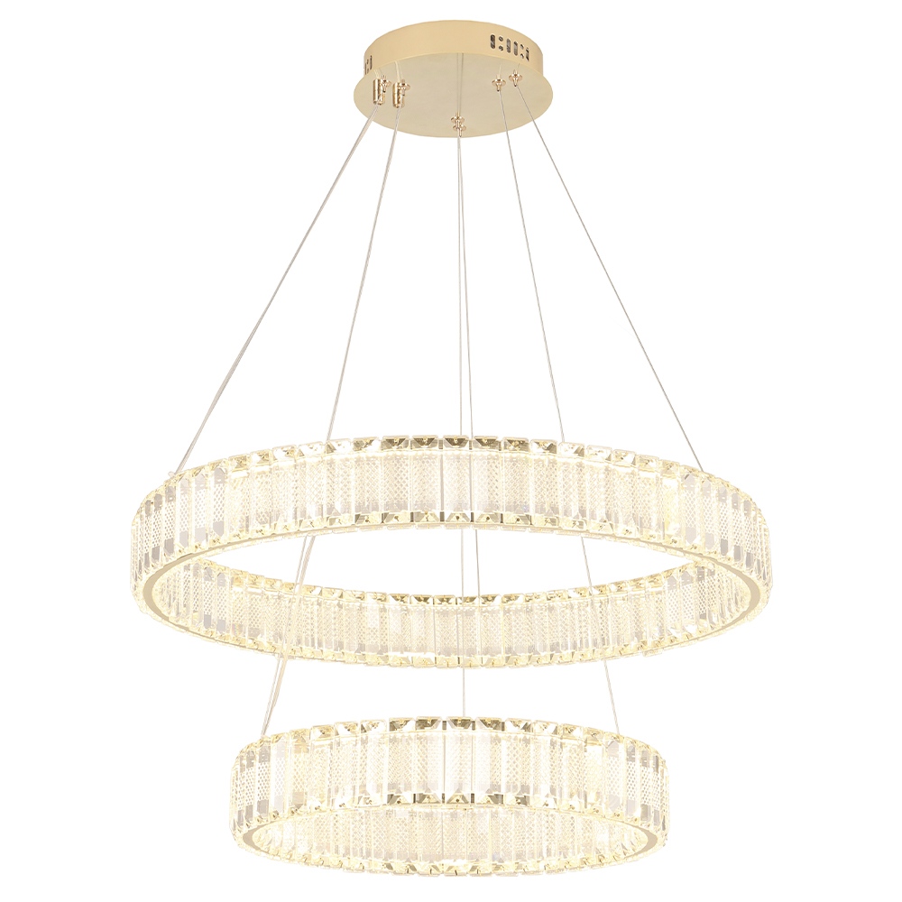 Люстра Crystal Lux MUSIKA SP100W LED GOLD