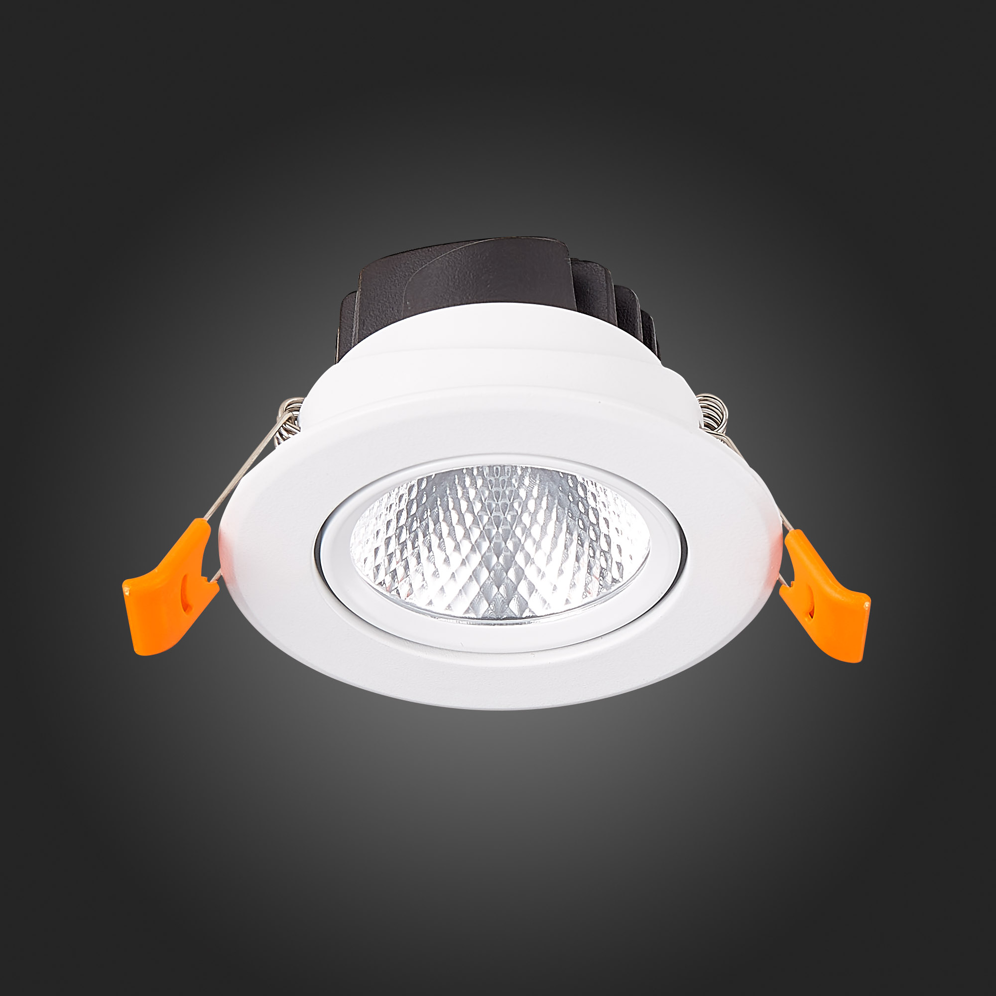 ST211.548.08.36 Св-к встр. Белый LED 1*8W 4000K 640Lm Ra80 36° IP20 D86xH50 220-240V Встраиваемые светильники