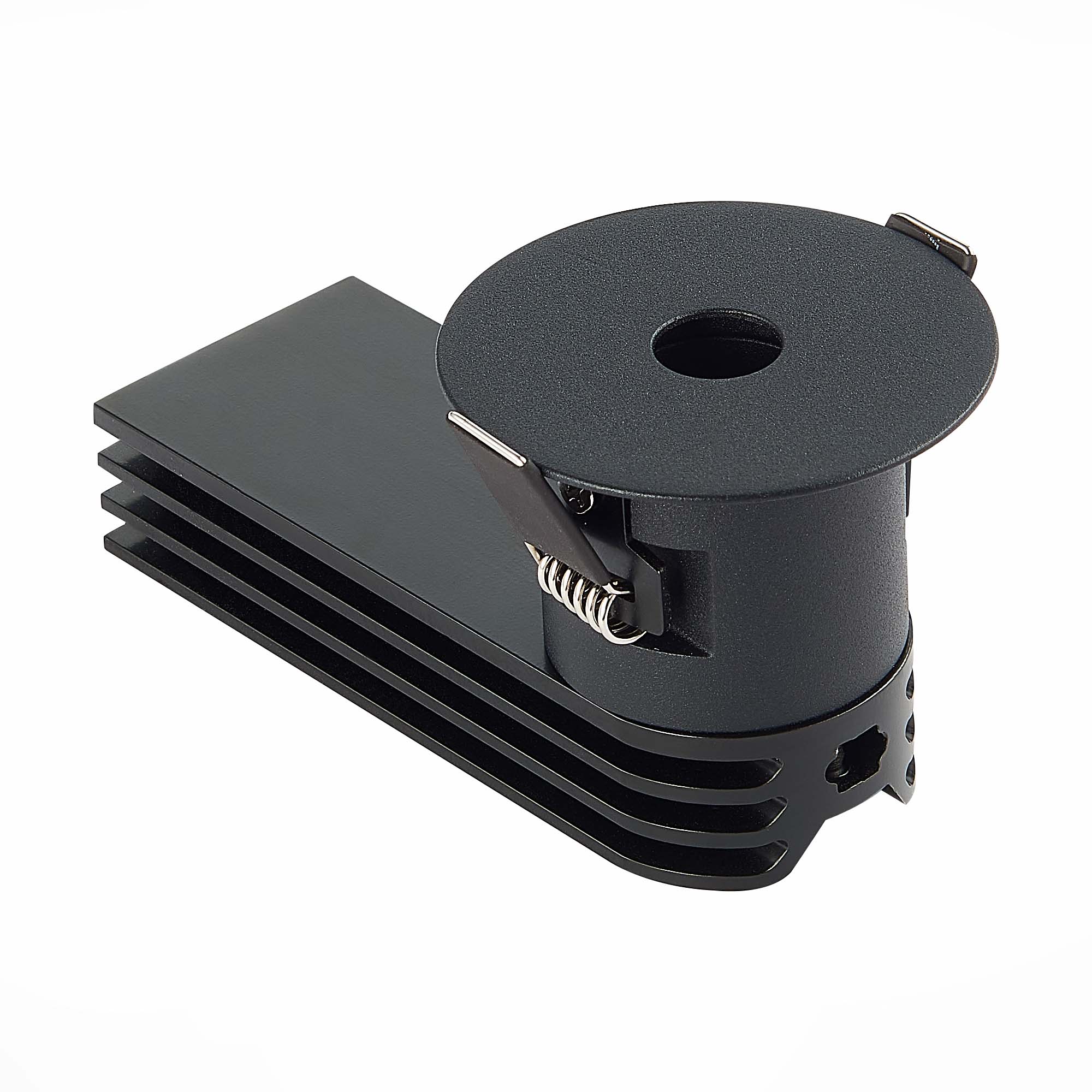 ST217.448.09 Св-к встр. Черный LED 1*9W 4000K 510Lm Ra>90 36° IP20 D57xH52 220-240V Встраиваемые светильники