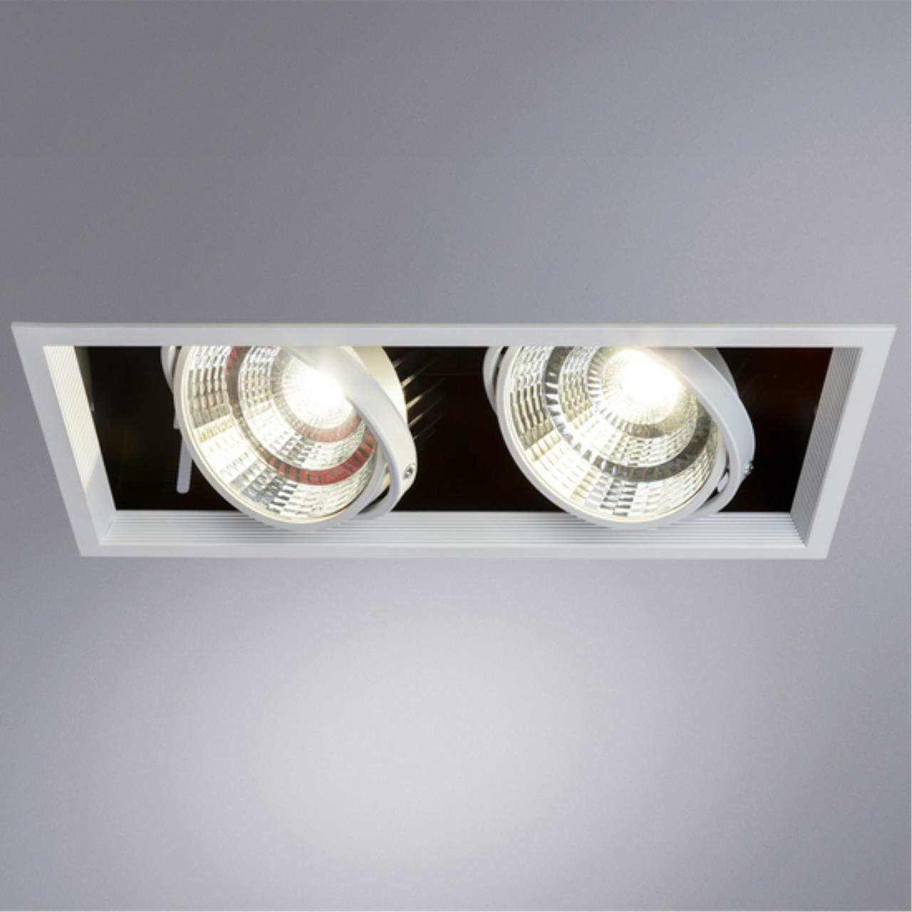 Карданный светильник Arte lamp A8450PL-2WH СВЕТИЛЬНИК ПОТОЛОЧНЫЙ