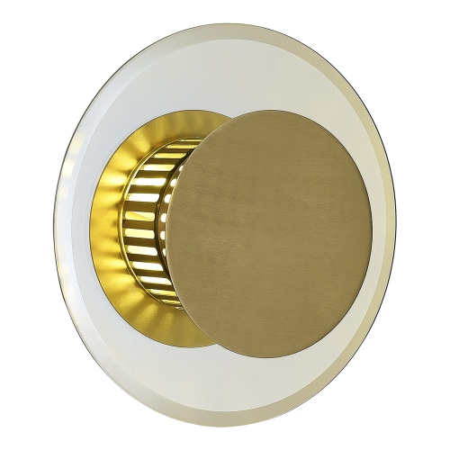 SLE1652-301-03 Светильник настенный Латунь/Коньячный G9 LED 3*5W 4000K DESI