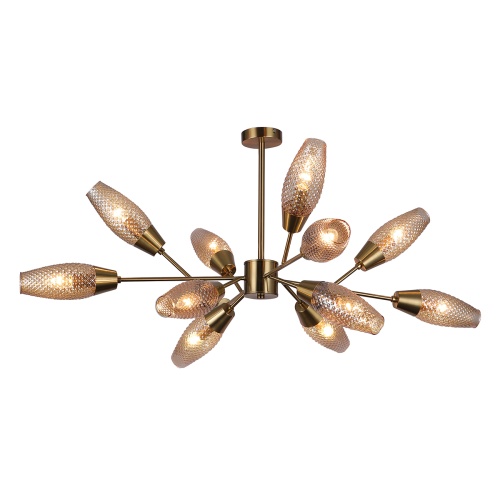 Светильник на штанге Escada 10165/12PL E14*60W Copper