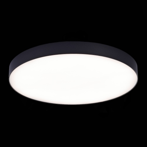 ST606.442.96 Светильник потолочный Черный LED 1*96W 4000K 8 640Lm Ra&gt;85 120° IP20 D600xH55 185-265V Накладные светильники
