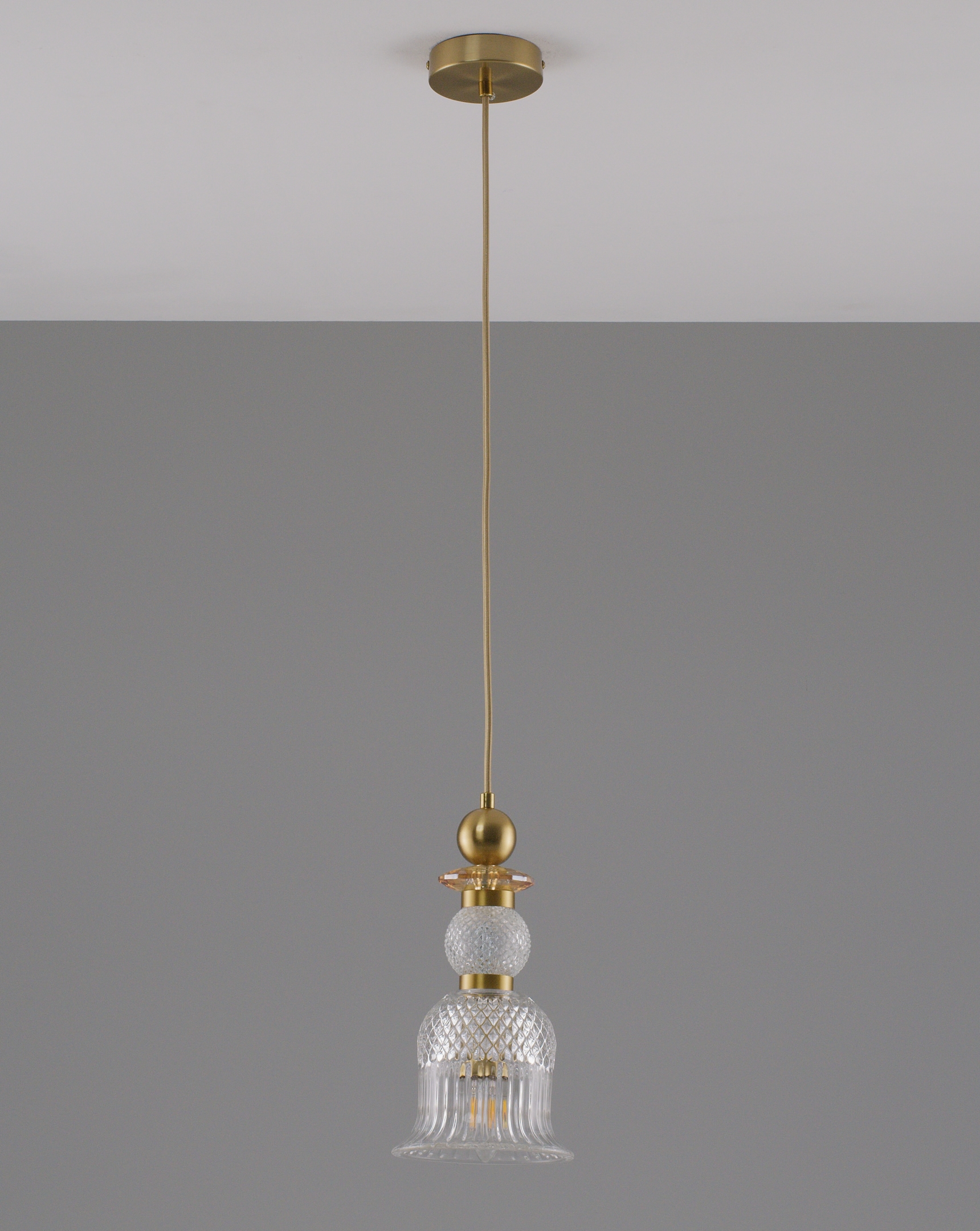 Светильник подвесной Moderli V10905-P Glassy