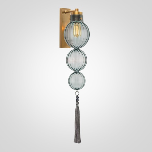 Бра Heathfield Lighting - Medina Wall Brass/Blue от Imperiumloft 177913-22