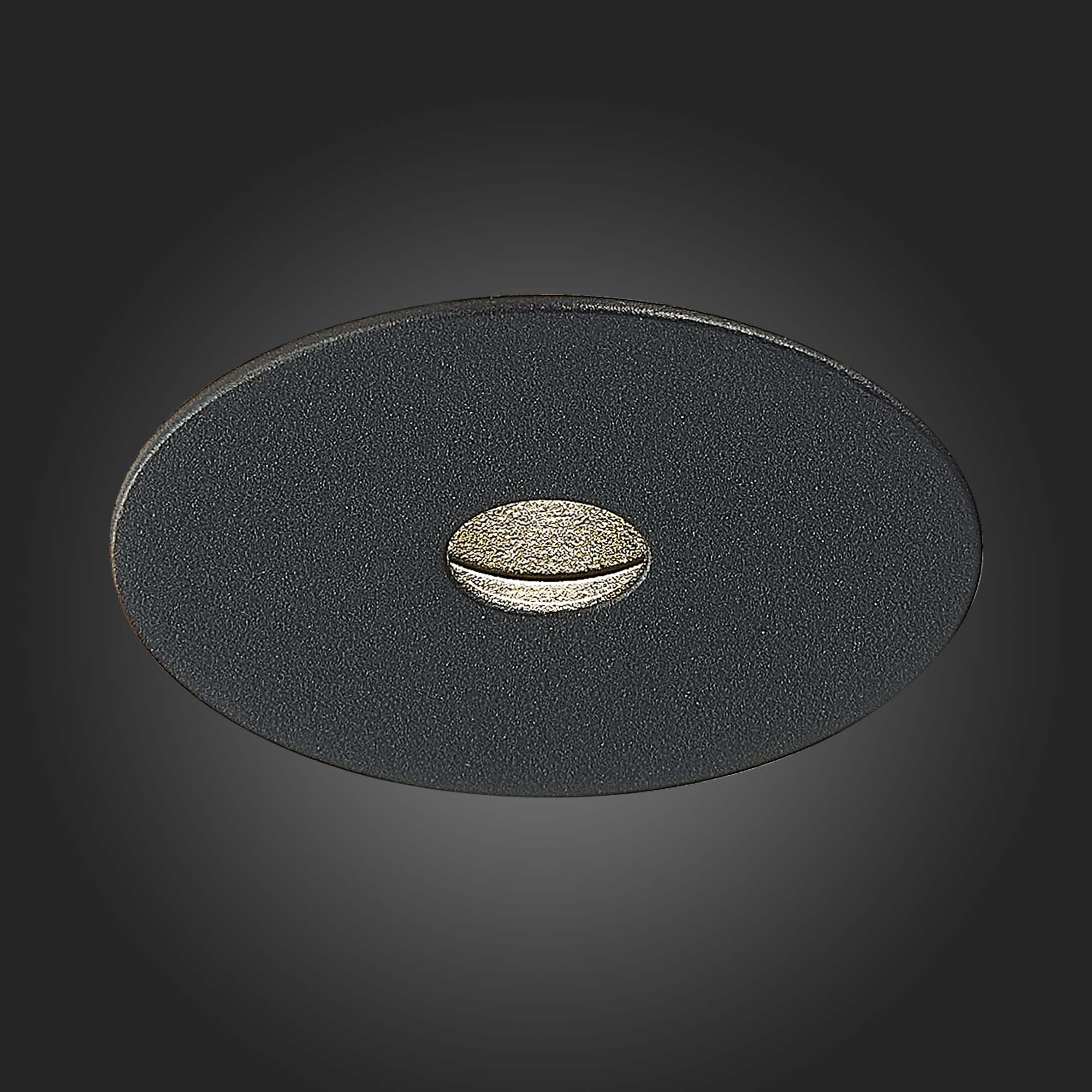 ST217.448.09 Св-к встр. Черный LED 1*9W 4000K 510Lm Ra>90 36° IP20 D57xH52 220-240V Встраиваемые светильники