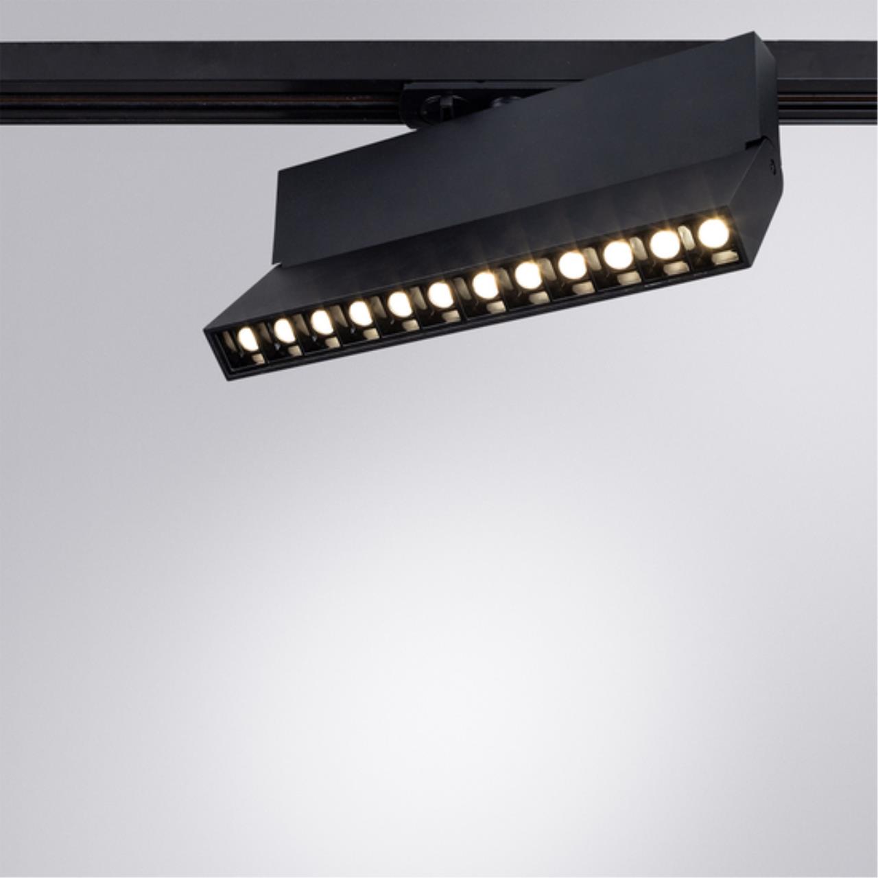 Трековый светильник Arte lamp A4572PL-1BK