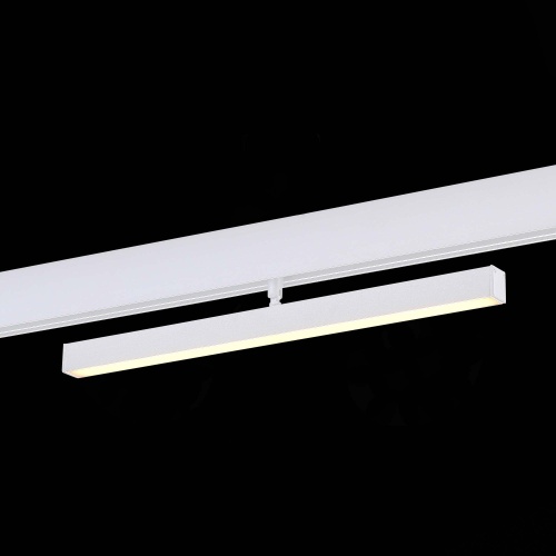 ST802.536.12 Магнитный трековый светильник Белый LED 1*12W 3000K 900Lm Ra&gt;90 120° IP20 L405xW22,5xH9 SKYLINE 48