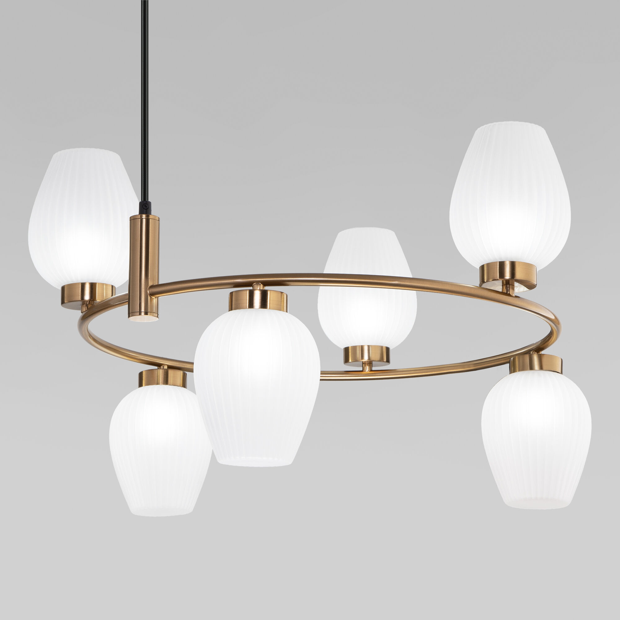 Подвесной светильник Eurosvet 30183/6 латунь Smart