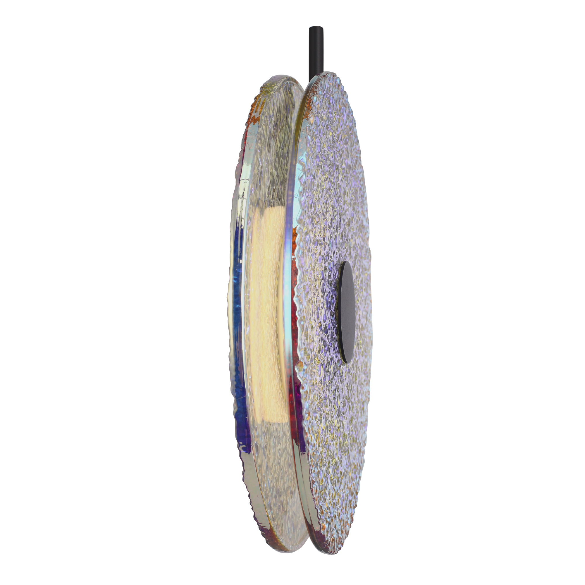 SL6142.423.01 Светильник подвесной ST-Luce черный/радужный LED 1*8W 4000K ALUMNO