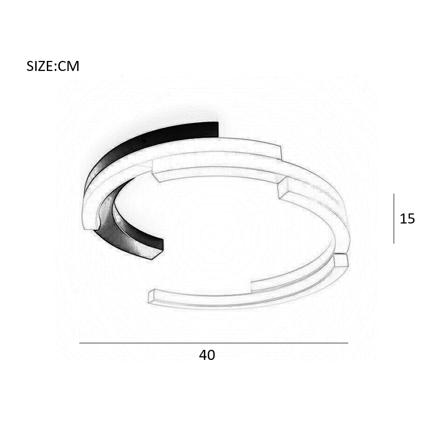 Потолочный светильник VIMA D40 Basic white 208323-26