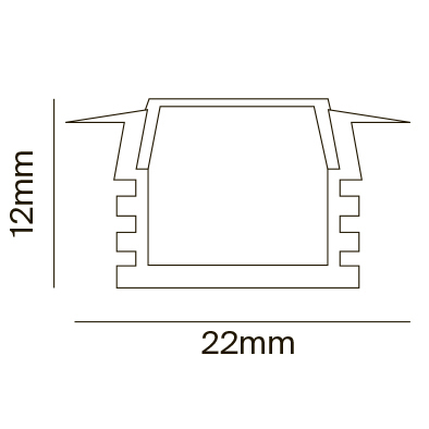 Комплектующие к светодиодной ленте Led Strip ALM006S-2M