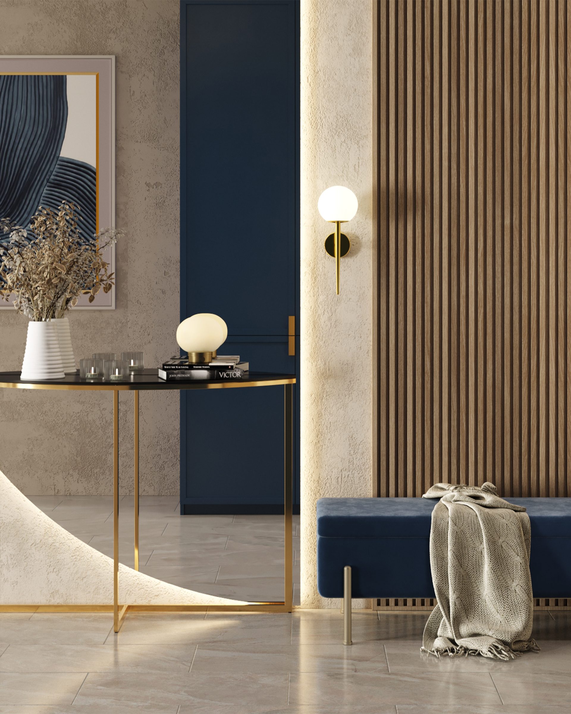 Светильник настенный Moderli V11561-1W Scrumbel